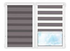 Рулонные кассетные шторы День Ночь Неаполь 96 цена. Купить в «Мастерская Жалюзи»